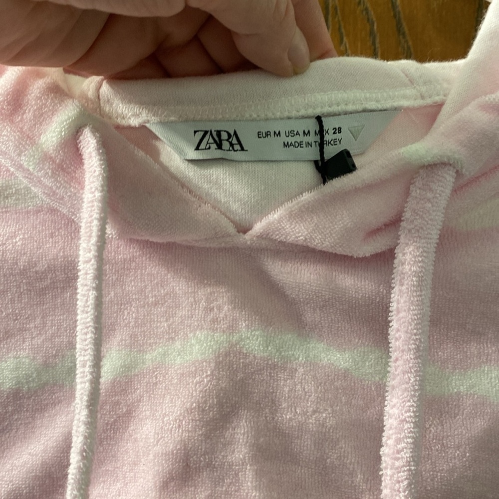 NWT Zara Cropped Hoodie - Picture 3 of 4